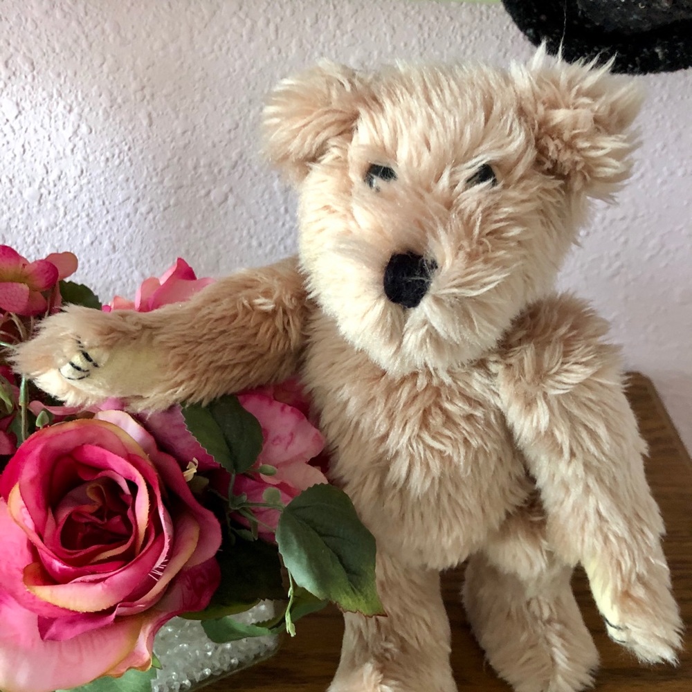 SALE $10 Stuffed Movable Limbs Cuddly Bear 12”
